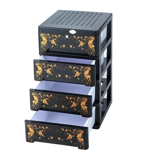 Amass Closet 4 Drawer Gold