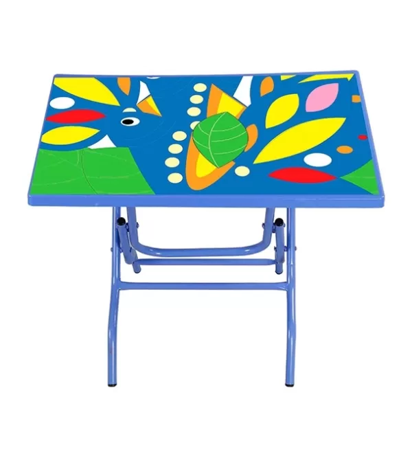 Baby Reading Table Steel Leg Baishaki Blue