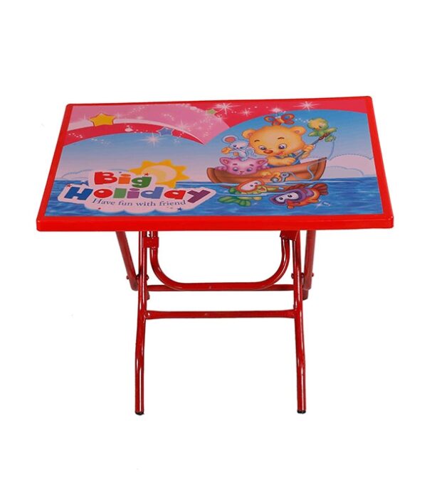 Baby Reading Table St Leg Big Holiday Red