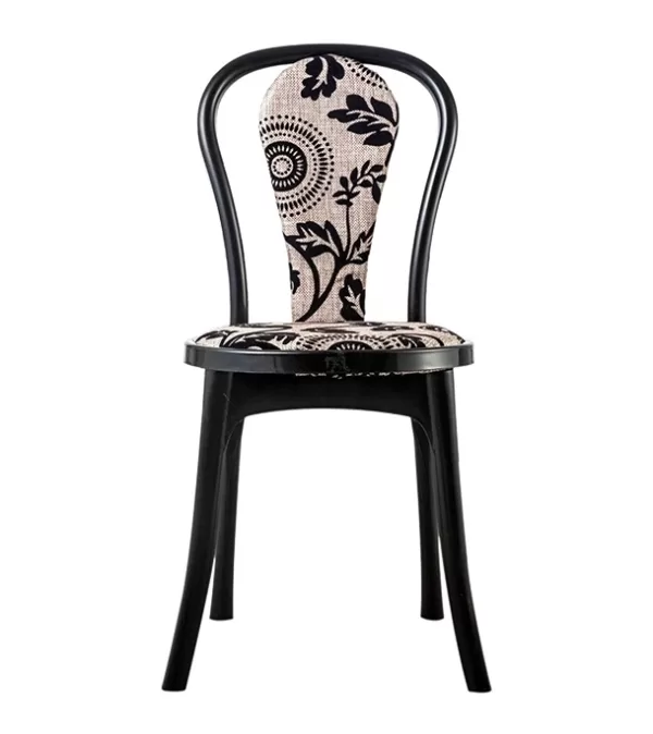 Classic Sofa Chair Flora Black