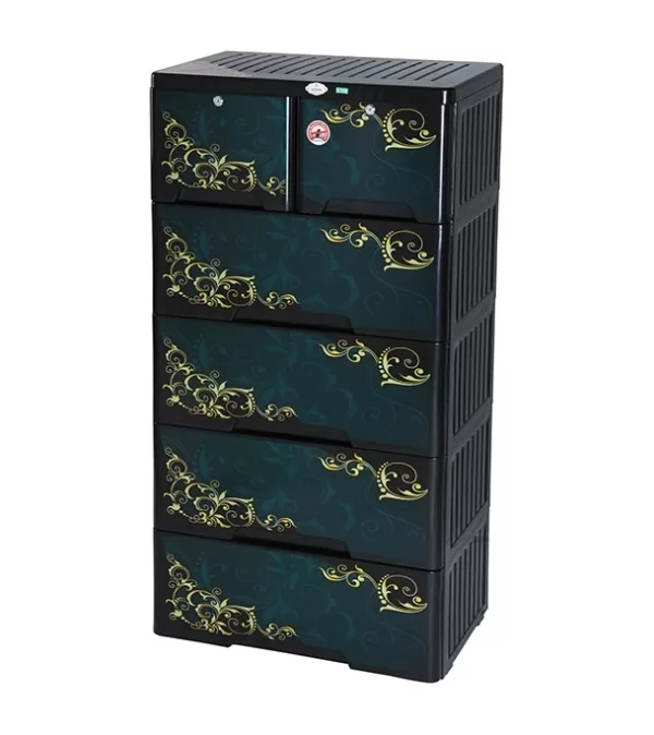 RFL Wardrobe Classic 5 Drawer-Pearl - Image 2