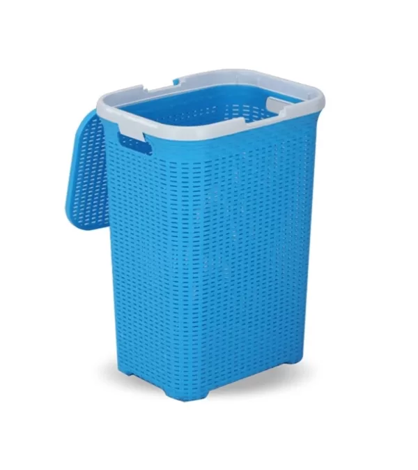 Caino Laundry Basket Big - Cyan Blue - Image 2