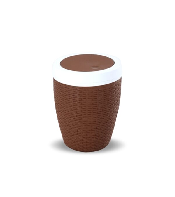 Cane Paper Basket Eagle Brown