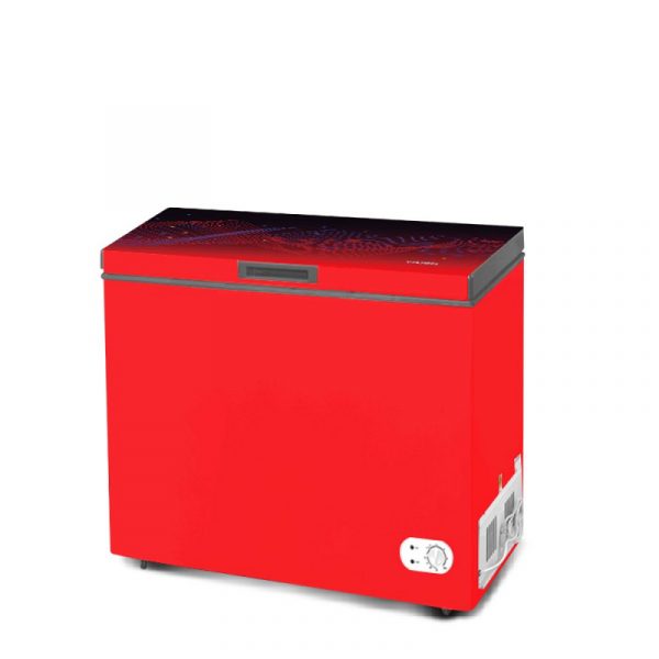 VISION-GD-Chest-Freezer-RE-250L-Magic-Line-Maroon