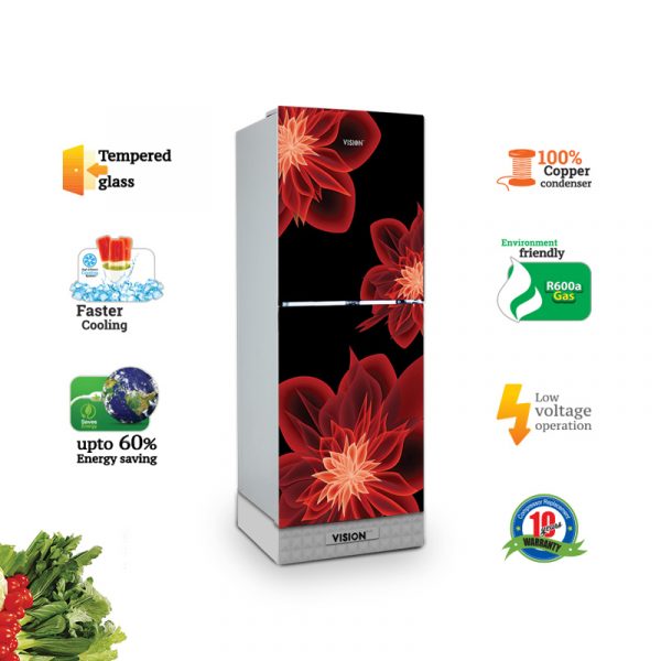 VISION-GD-Refrigerator-RE-150L-Dahlia-Red-TM