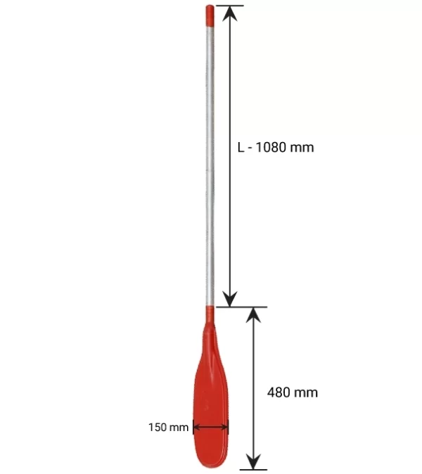 RFL FRP Support Boat Oar 1560 X 150mm - Image 2